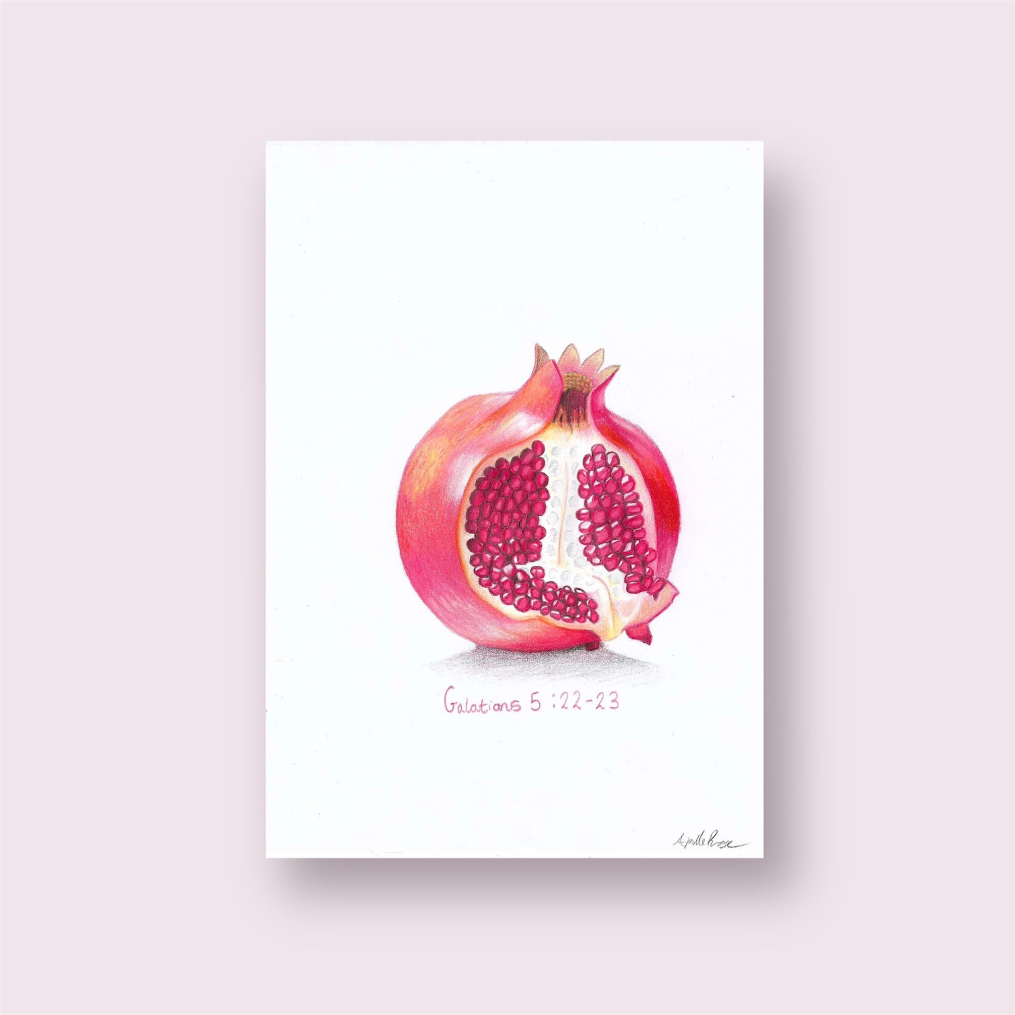 'gentleness' Fruits of the spirit 4/9 ORIGINAL