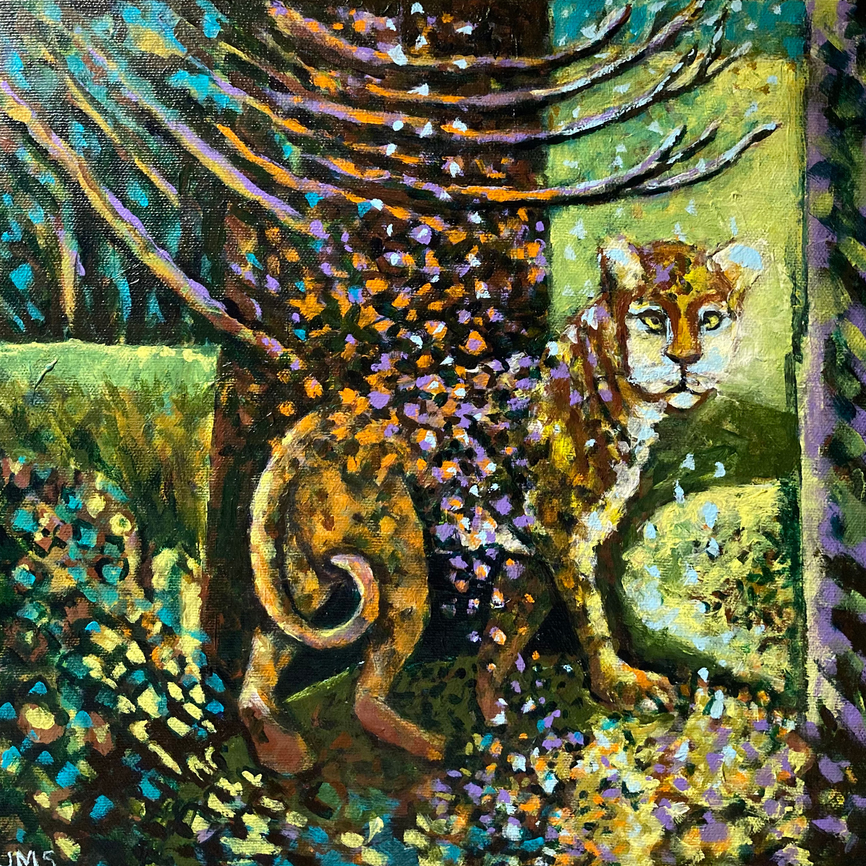 #44 Judith Stirt, Title: Leopard Changing It's Spots
