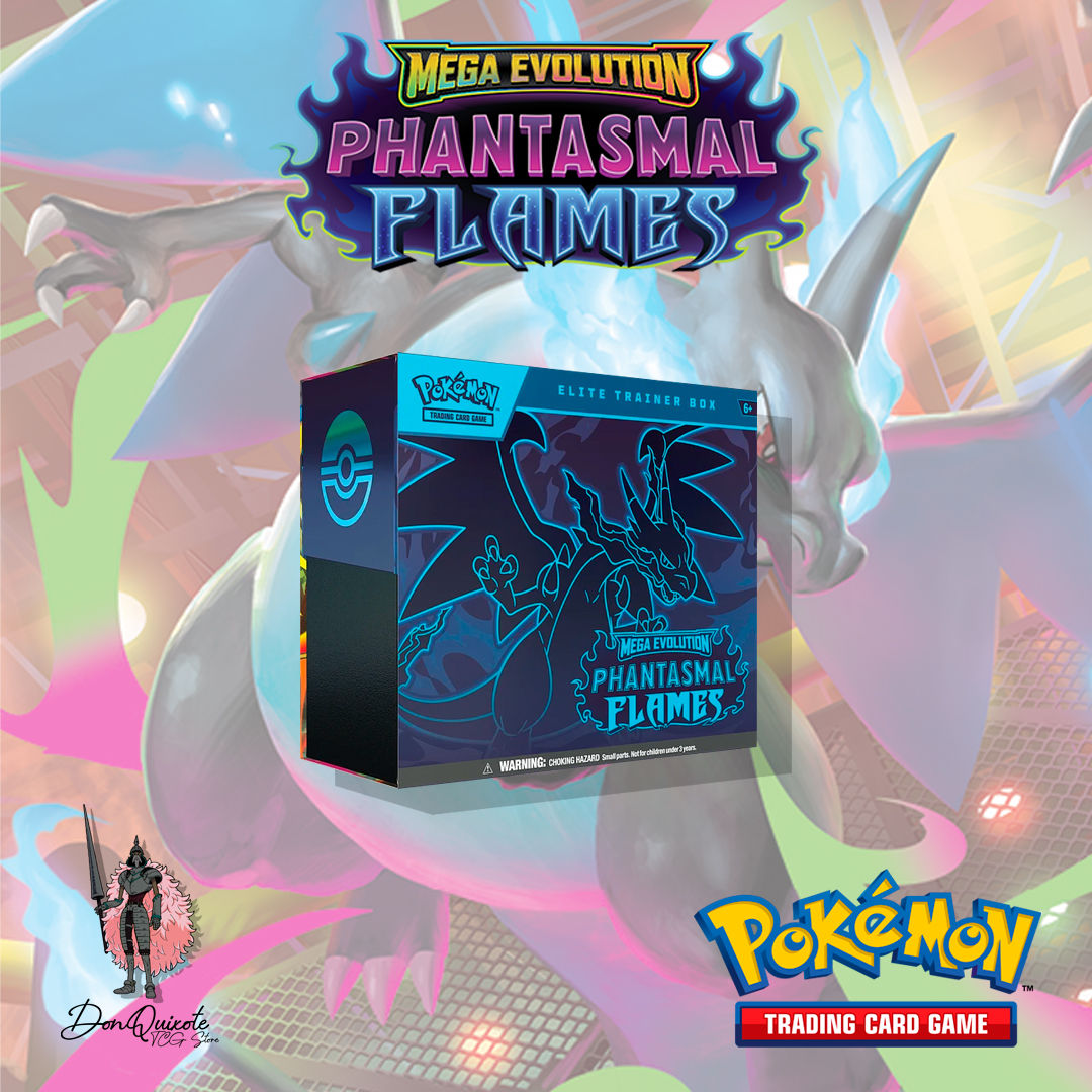 Preventa - Pokemon TCG - Elite Trainer Box Phantasmal Flames (Ingles)