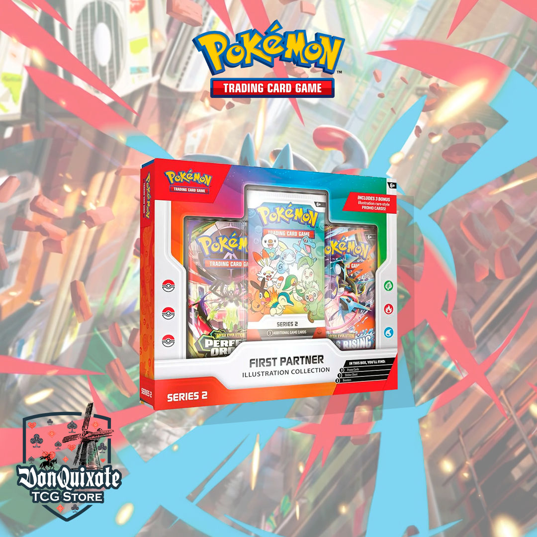 Preventa Pokémon TCG - First Partner Illustration Collection - Series 2 - Ingles