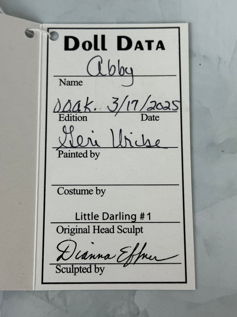 Thumbnail: One of a Kind - Little Darling #1 - Abby with Celia's Dress