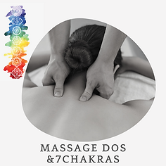 Massage Dos et 7 chakras