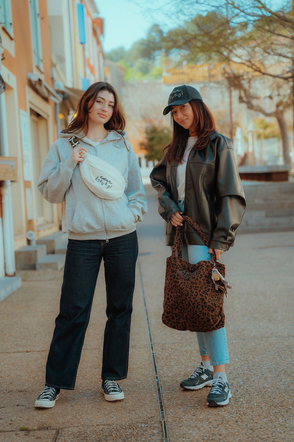 Miniature : Sac velours léopard 