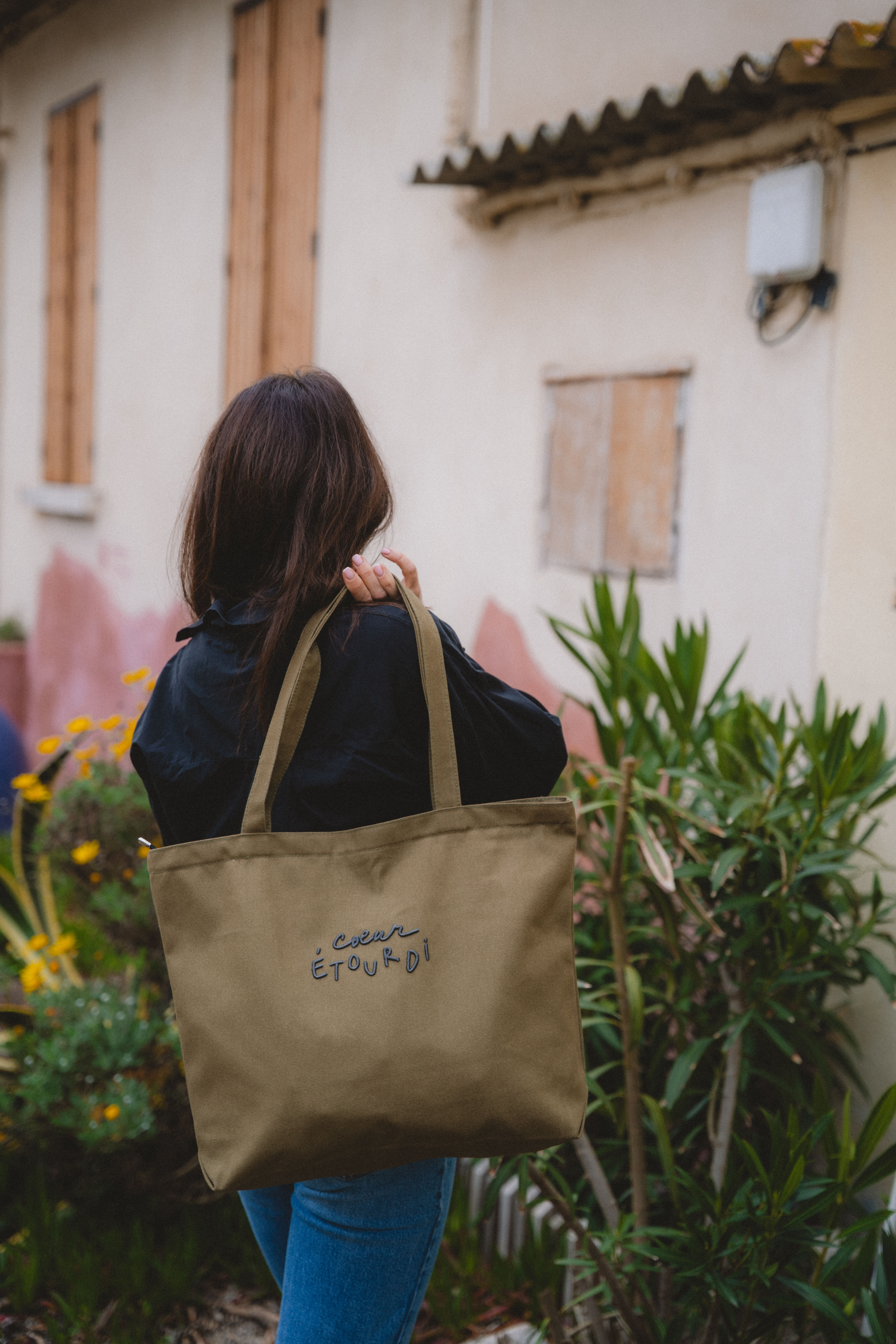 Grand sac kaki 