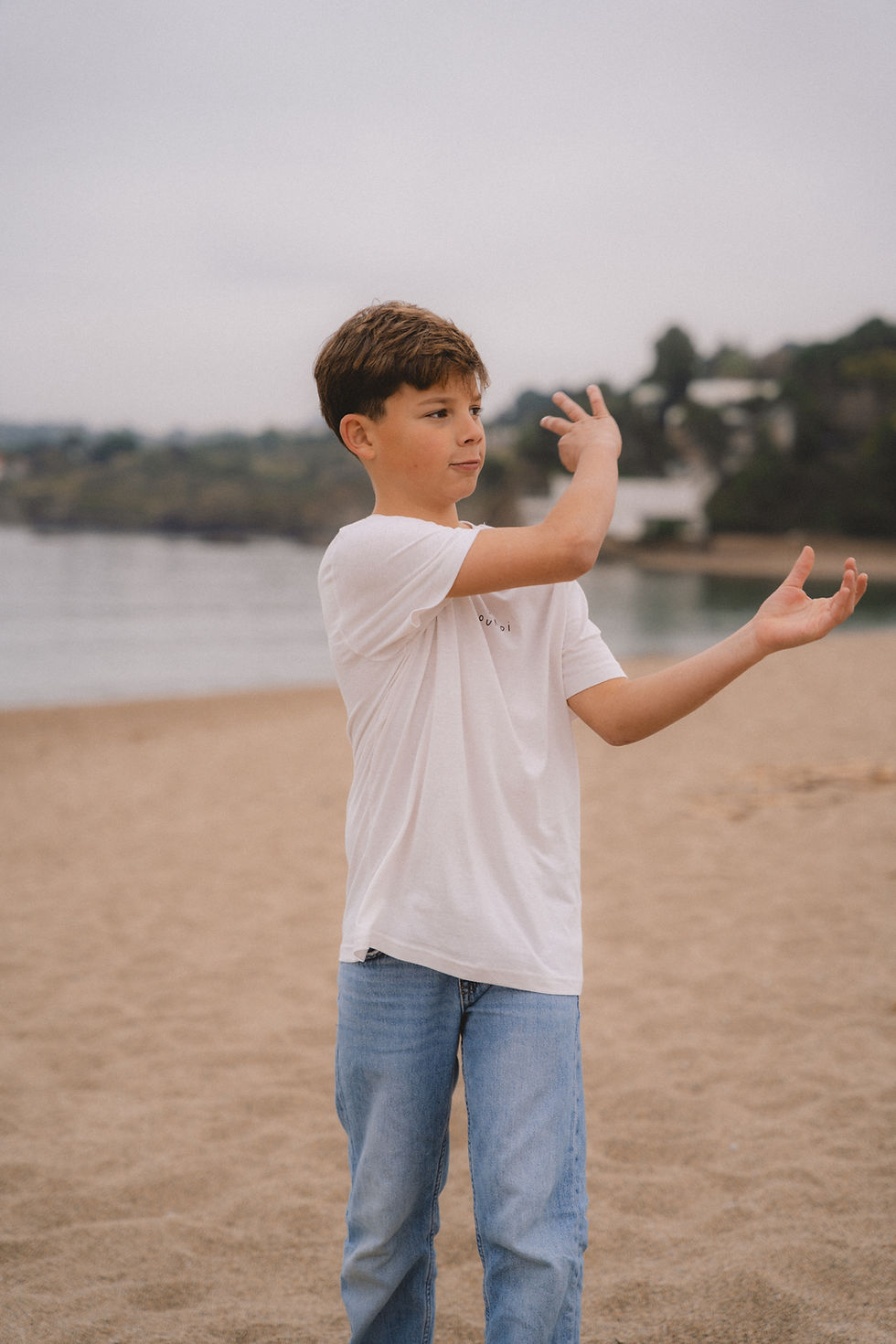 Miniature : Tee shirt lucio crème enfant 
