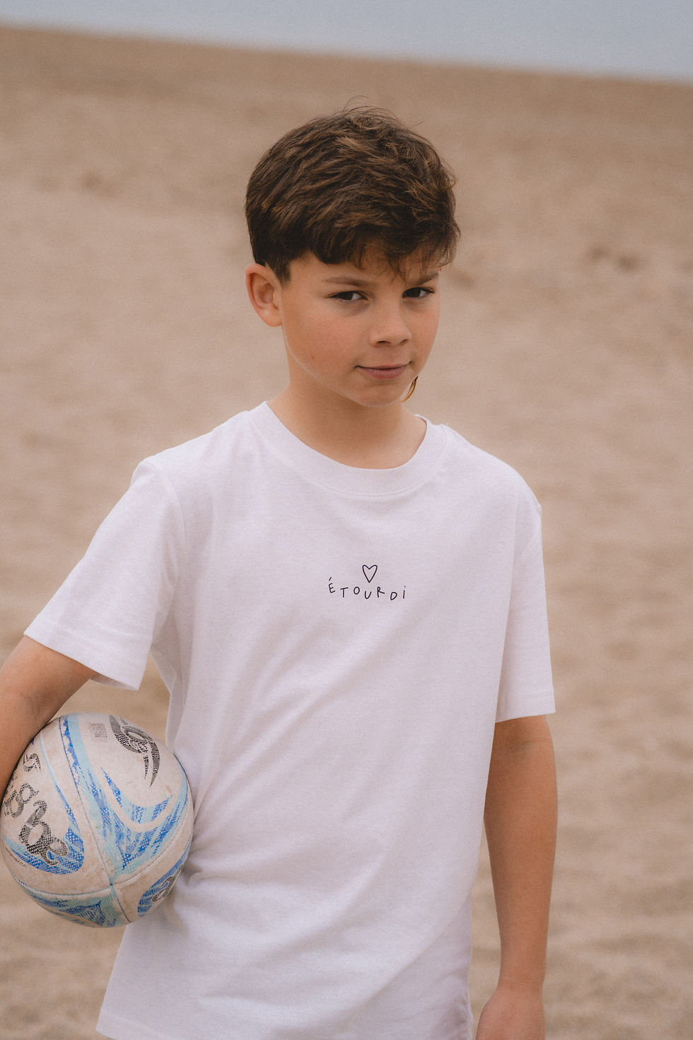 Miniature : Tee shirt lucio crème enfant 