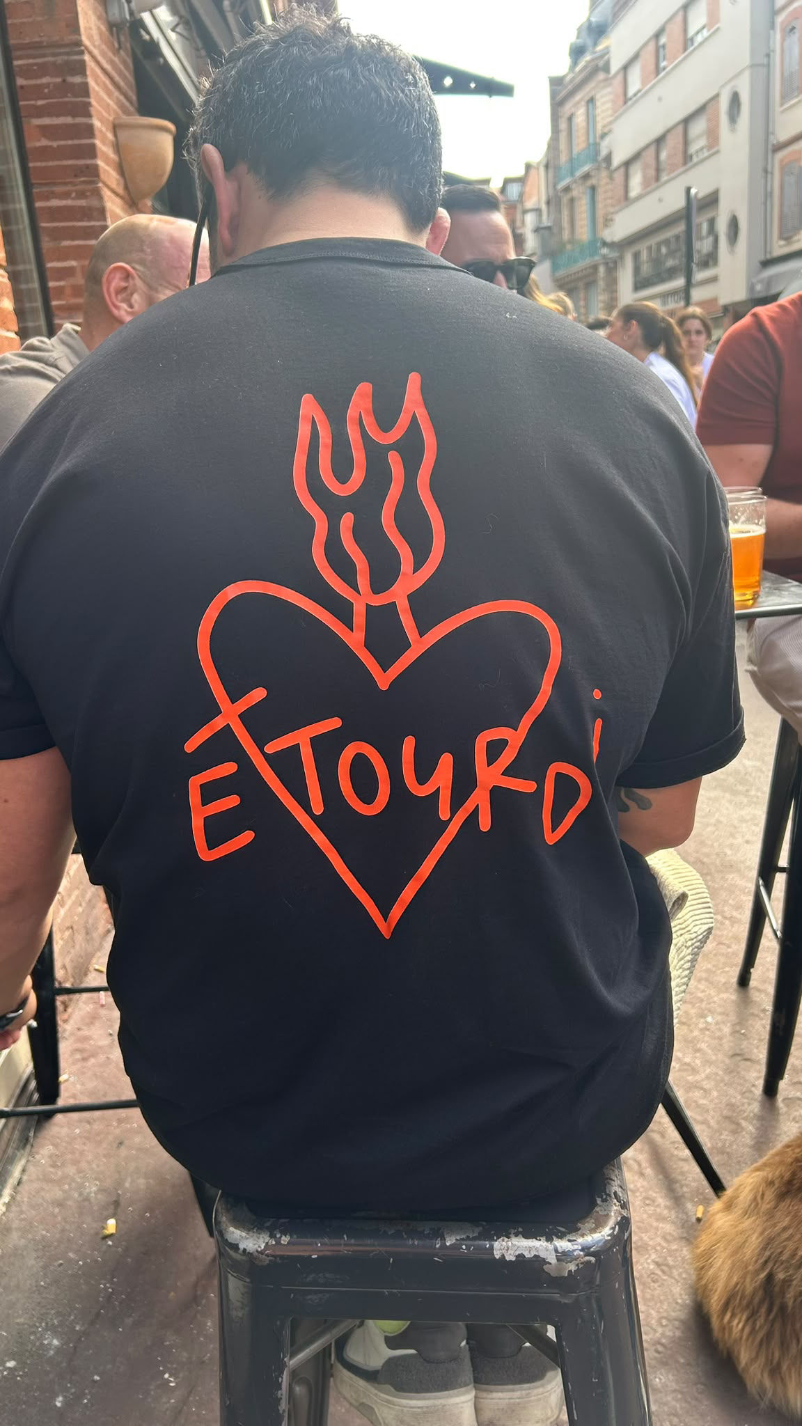 Tee-shirt noir ❤️‍🔥