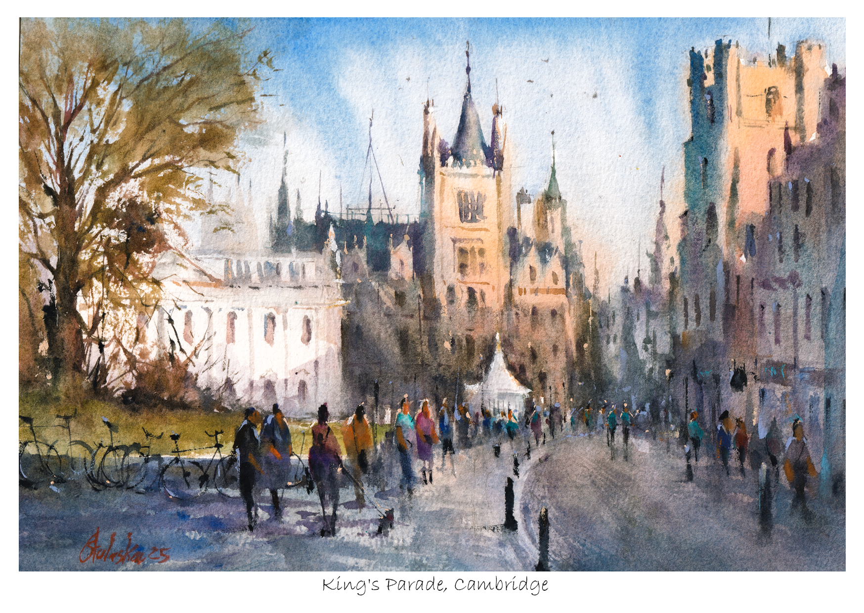 Gonville & Caius College king's parade Cambridge