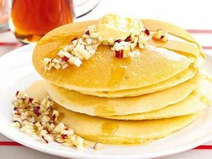 Buttermilk Pancakes with Apples Recipe