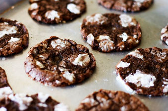  Dark Choco Crinkles Cookies Recipe