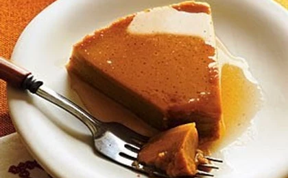 Sweet Potato Buttered Rum Flan Recipe