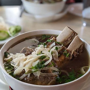 P4 Pho Suon Bo & Sach ~ Beef Short Ribs & Tripe Pho