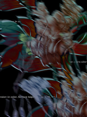 Andrea Antony: The series explores growth as a break in symmetry, where form expands through pressure and instability rather than harmony