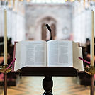 Church Pulpit Setup