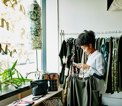 femme, achats