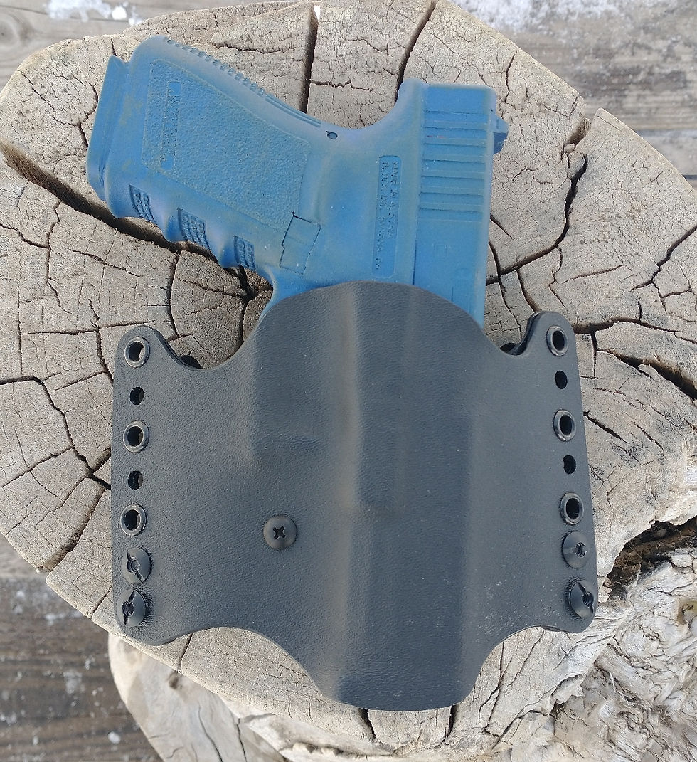 Thumbnail: OWB / IWB Silverback holster for a GLOCK 19, 23, 32, 17, 22, 31