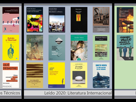 De lo leído en 2020, comento...