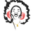 Afros & Audio logo: Stylized person with an afro, wearing headphones labeled 'Afros Audio,' and a gold ampersand necklace.
