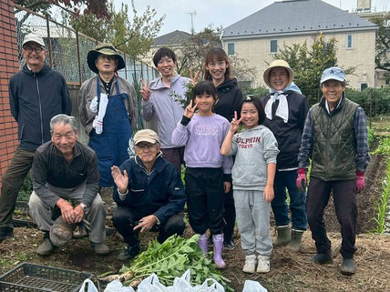 羽沢町会主催 菜園レポート(11月2日開催)