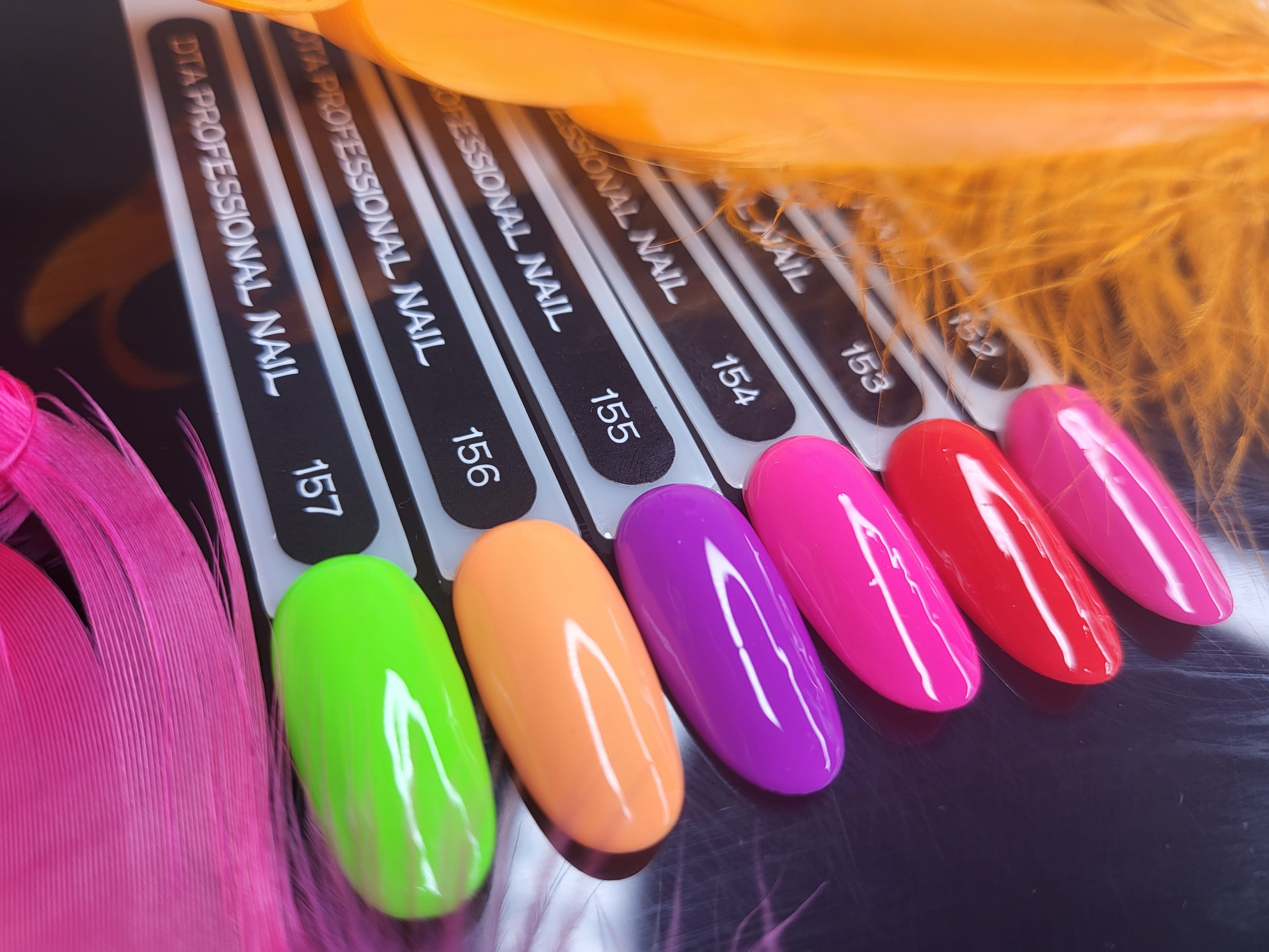 DTA  set gel pilsh neon 6ps 