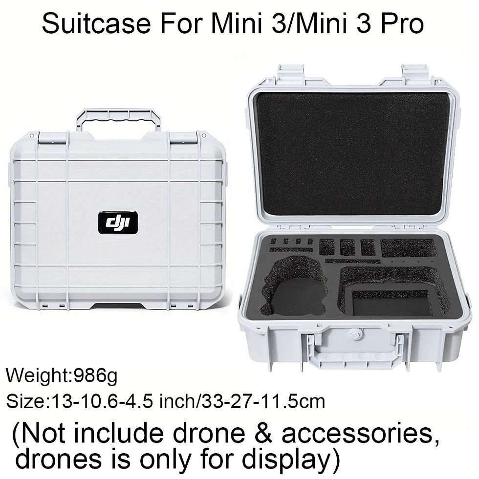Miniatura: For DJI Mini 3 Case Explosion Proof Case Mini 3 Pro Bag Portable Waterproof Box 