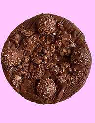 Ferrero Rocher cookie cake