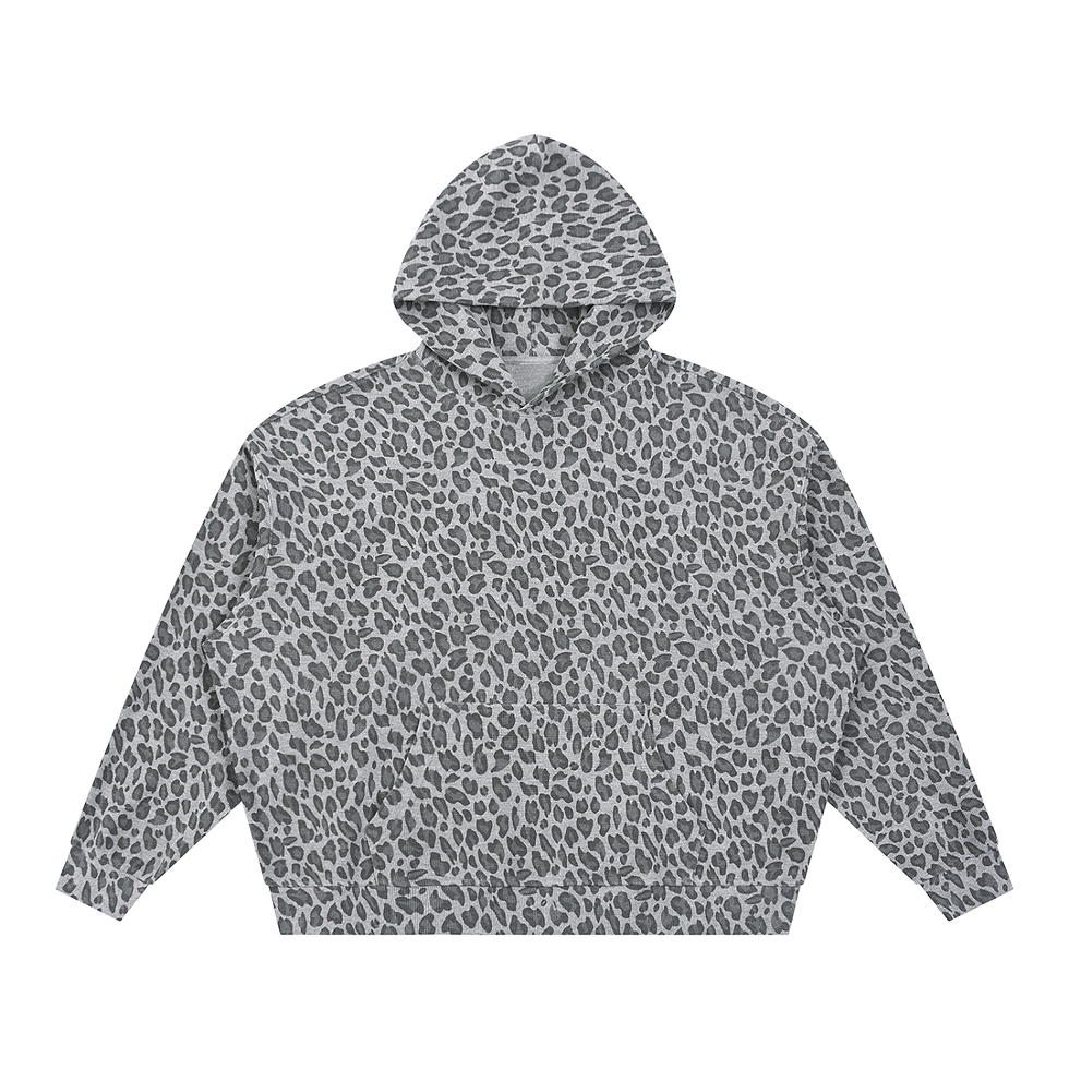 Thumbnail: Leopard Box Type Hoodie