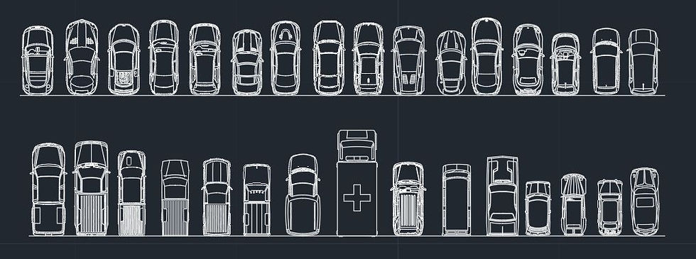 Collection with over 30 assorted vehicles