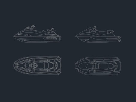 Jet Ski - dwg - autocad