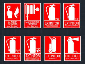Fire Extinguisher Signage