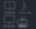 Computador MAC Bloco e Vistas - dwg - autocad