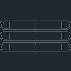 Gangorra para Playground, parquinho - dwg - autocad