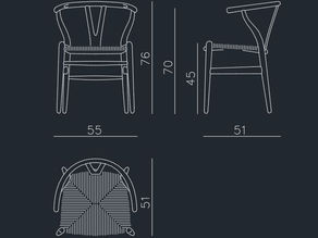Dining Chair - Silas Straw and Oak
