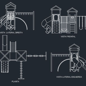Tarzan Playground House - Floor Plan and Views