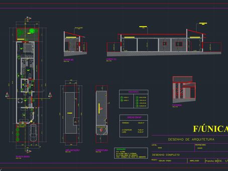 Projeto para terreno 5 x 25