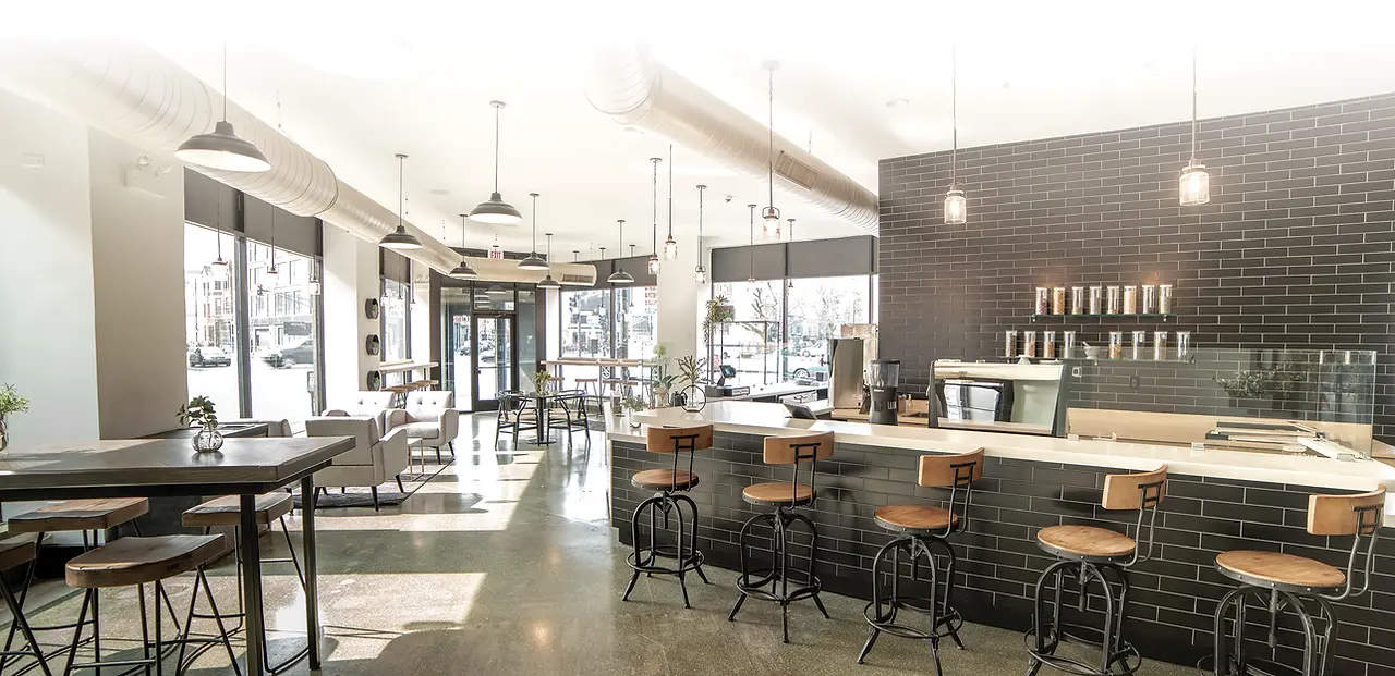 Opeing a cafe, espresso machine, grinders, seating