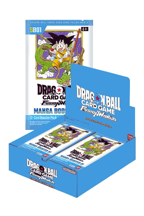 Dragon Ball Super Fusion World - Manga Booster Pack/Box (SB-01) | Griffins Gaming Dragon Ball Super Fusion World - Manga Booster Pack/Box (SB-01) | Griffins Gaming