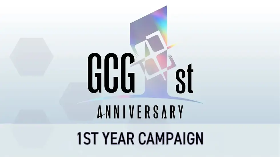 GUNDAM CARD GAME 1st Anniversary Event