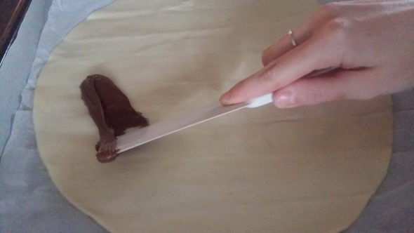 Mes petits coeurs... En chocolat !