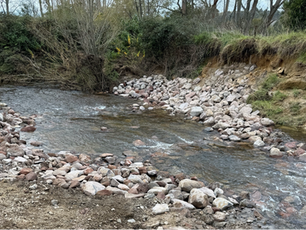 Nukuhou River bed control work 2025