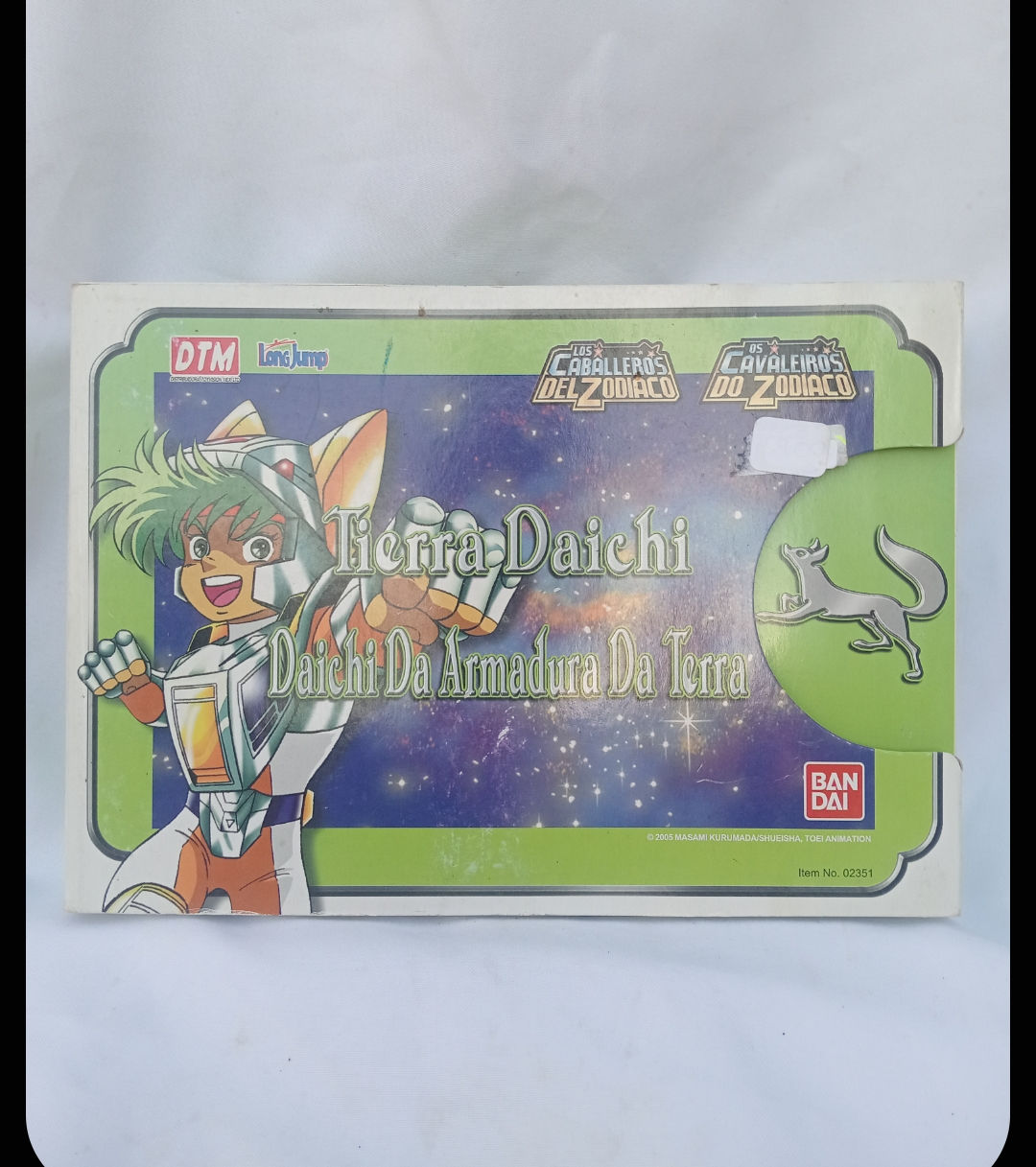 Figura Vintage Tierra Daichi - caballerosDel Zodiaco (Bandai / DTM)