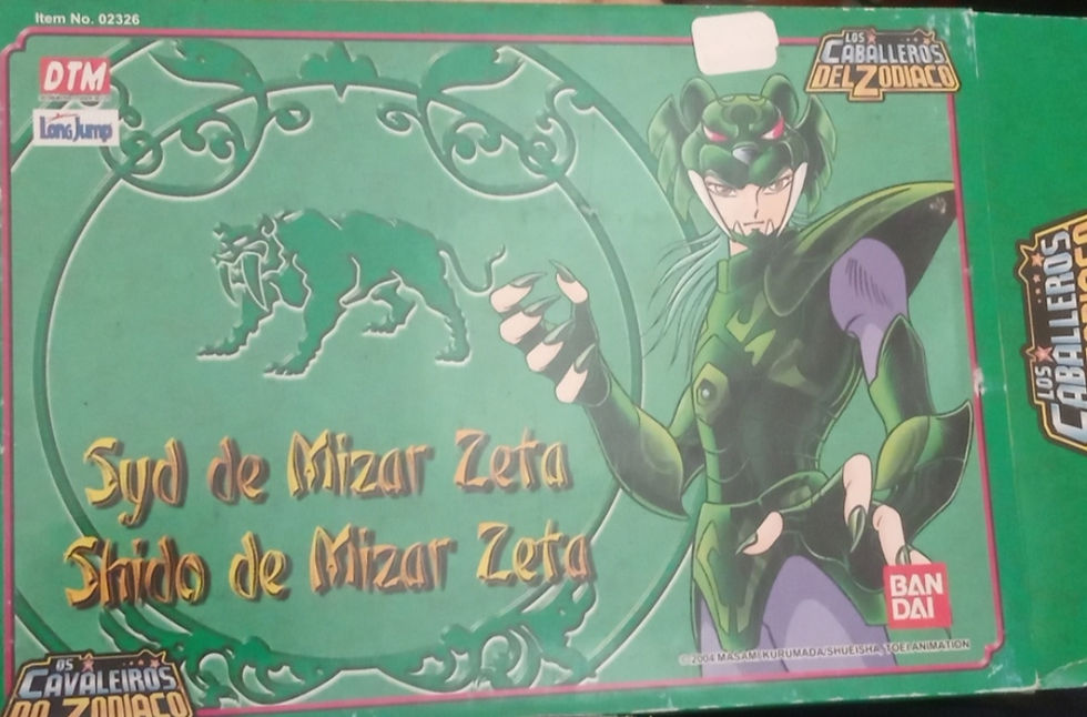Miniatura: Syd de Mizar, Dios Guerrero de Zeta – El Tigre de los Colmillos Negros