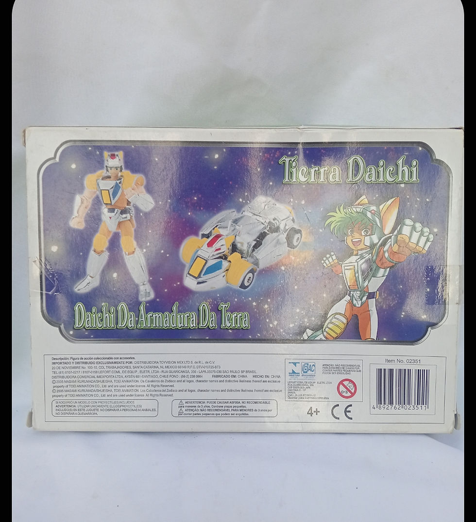 Miniatura: Figura Vintage Tierra Daichi - caballerosDel Zodiaco (Bandai / DTM)