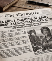 La inconfundible Lara Croft sigue siendo la exploradora más grande de nuestra era