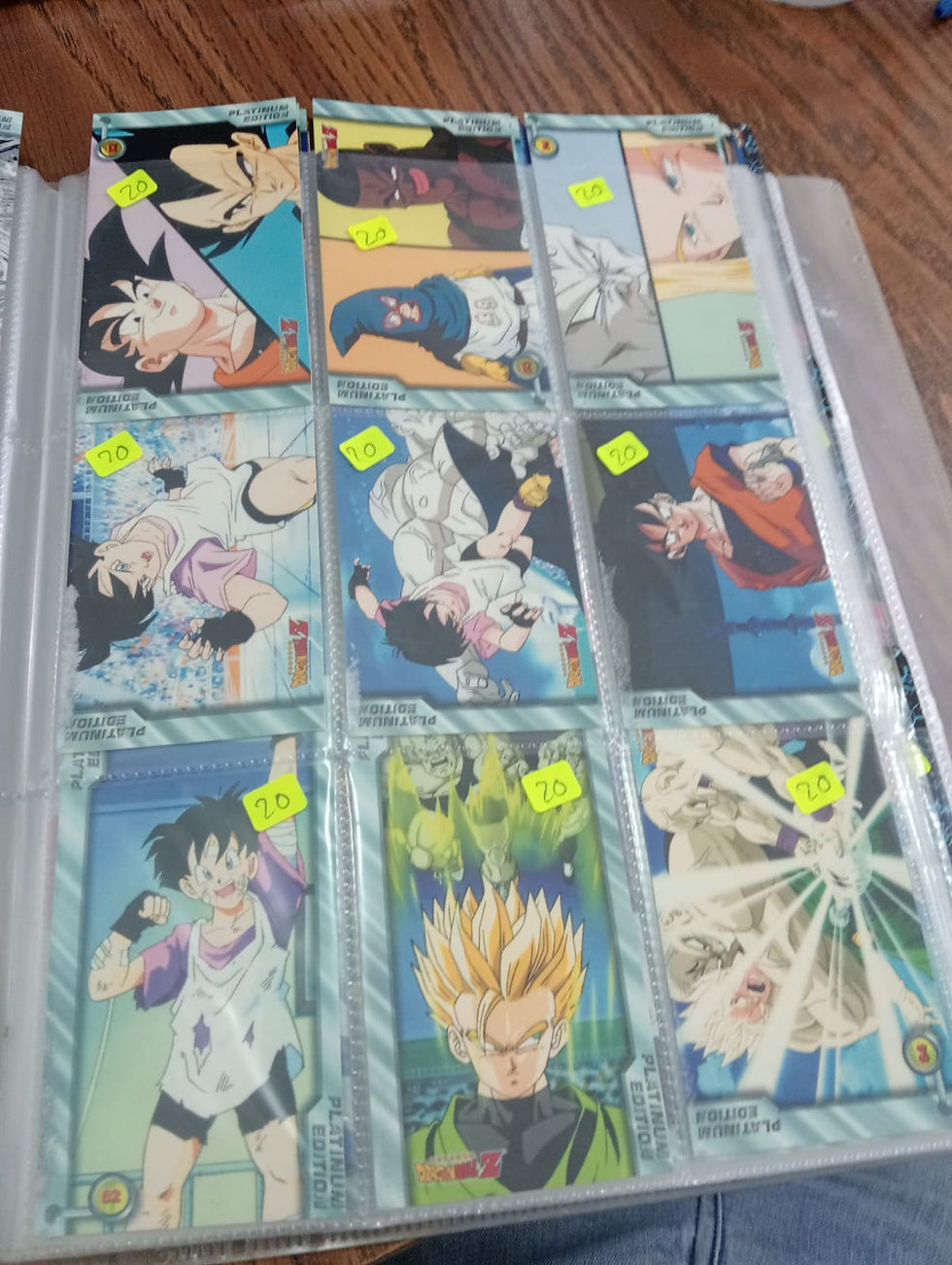 Miniatura: Tarjetas de Dragon Ball Z