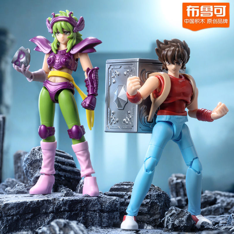 Miniatura: Figuras Saint Seiya Galaxy Version V2 Figuras de Acción: Camus, yoga, Dohko, Mi