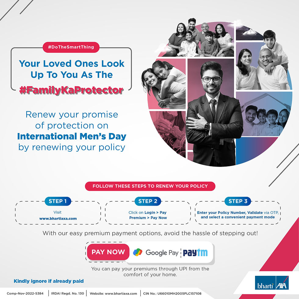 Bharti AXA Men's Day