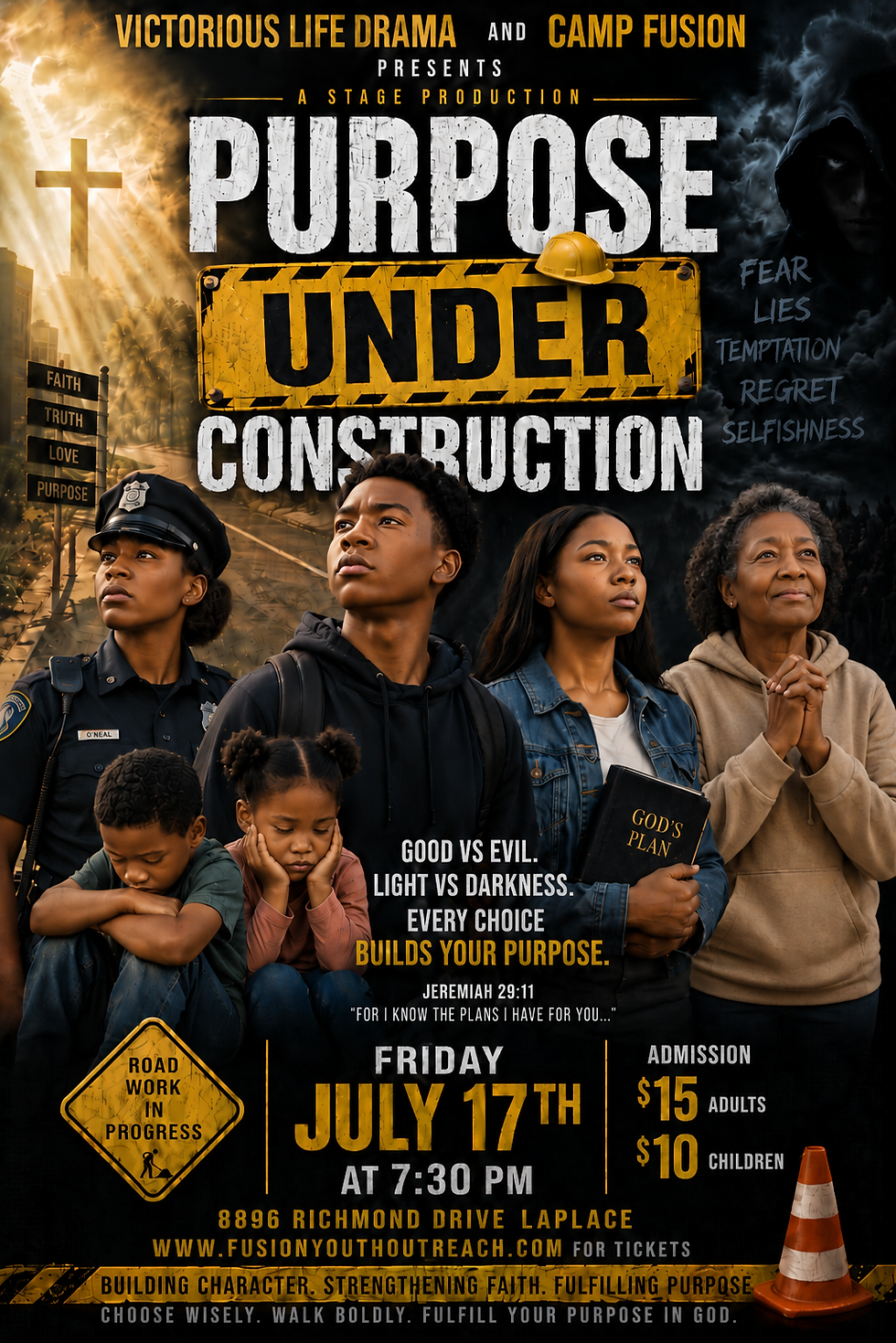"Purpose Under Construction" Stage Production