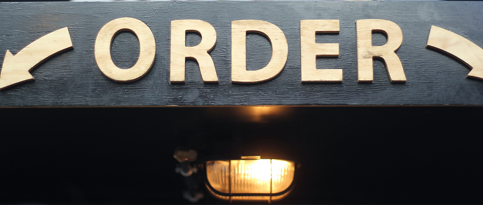 Drive-Thru Order