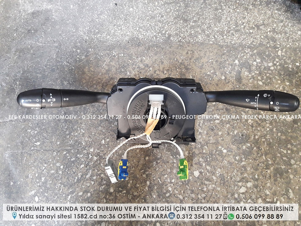 Citroen berlingo çıkma sinyal silecek far kolu com2000